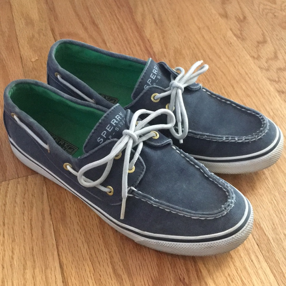 Navy Sperry Topsiders